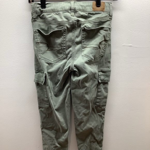 American Eagle Outfitters Size 2 Hi-Rise Olive Jeggings. Preloved - Picture 5 of 8